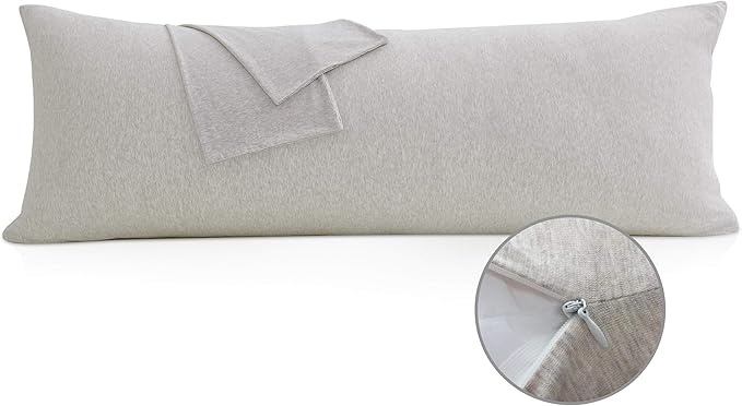 Oubonun 100% Jersey Cotton Body Pillow Cover - Image 2