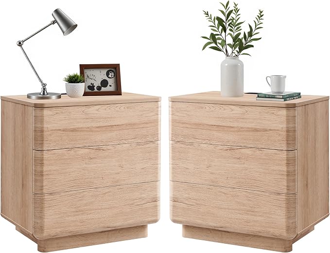 JXQTLINGMU 22" Modern Nightstand Set of 2 by JXQLINGMUFurniture