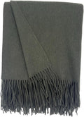 Alashan Cashmere Blend Ripple Finish Woven Throw by Alashan