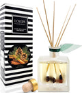 LOVSPA Reed Diffuser Set, Holiday Pine Cones Scented Oil Diffuser by LOVSPA