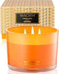 96NORTH Luxury Pumpkin Soy Candle | Large 3 Wick Jar Candle | Halloween & Fall by 96NORTH%C2%AE