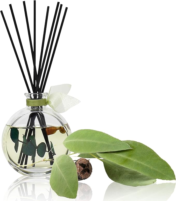 LOVSPA Reed Diffuser Set, Unwind Eucalyptus & Mint Scented Oil Diffuser - Image 6