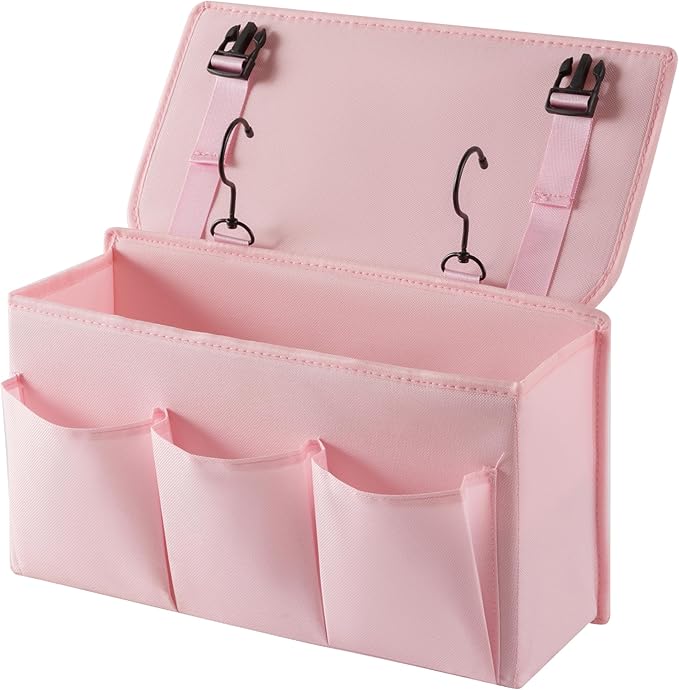 LASAMOLL Bedside Caddy Bedside Storage Organizer, Bed Caddy by LASAMOLL