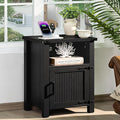 Joaxswe Night Stand, 18 Inch Farmhouse Nightstand by Joaxswe