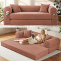 Convertible Futon Sofa Bed, Queen Sleeper Sofa Bed, Compressed Couch in a Box by GJQFurniture