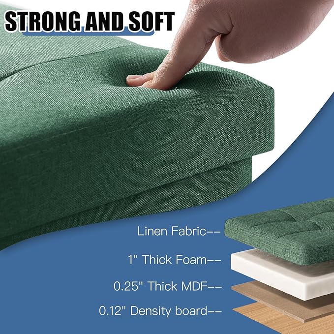 BRIAN & DANY 15 Inches Ottoman - Image 4