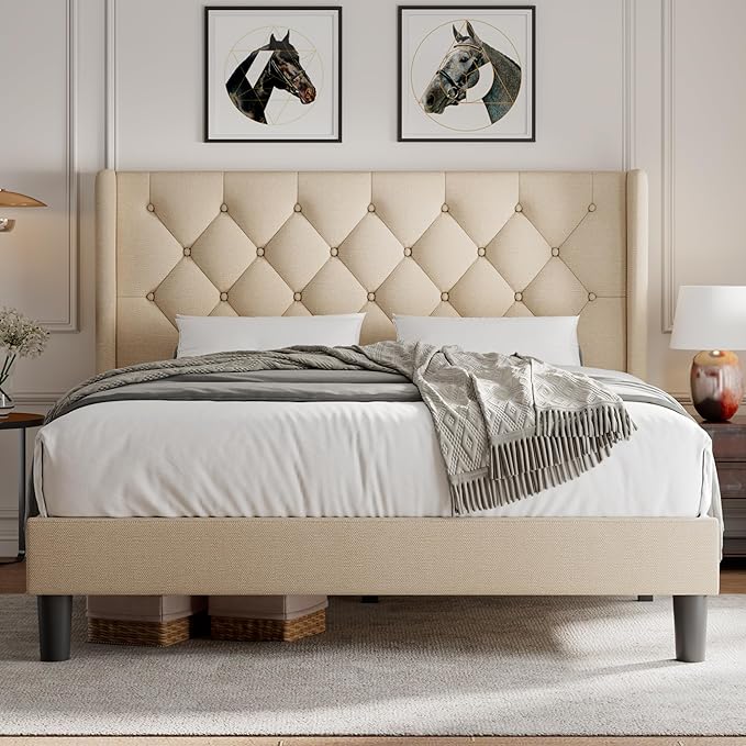 iPormis Full Size Platform Bed Frame - Image 8