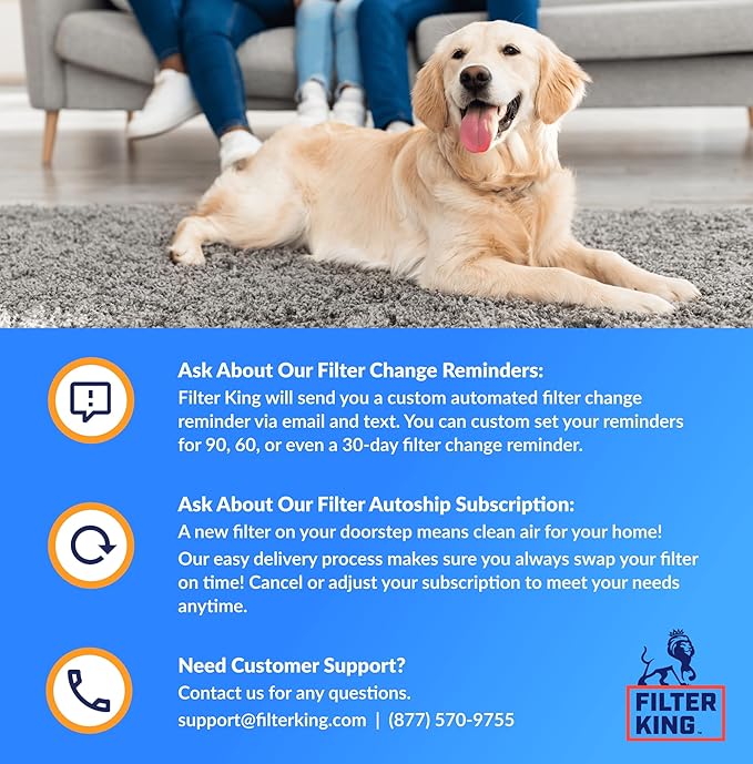 Filter King 9x35x1 Air Filter | 4-PACK | MERV 8 HVAC Pleated A/C Furnace - Image 5
