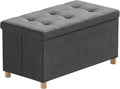 BRIAN & DANY 30 Inches Folding Storage Ottoman Bench, Ottoman by BRIANDANY