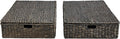happimess BSK2015C-SET2 Holden 30" Classic Costal Hand-Woven Hyacinth Wicker by Happimess