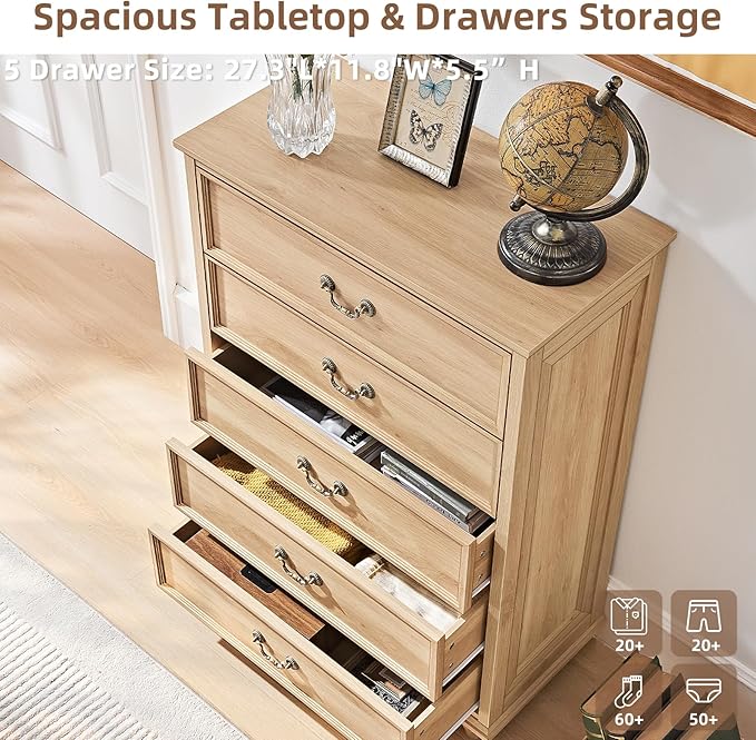 24" Wide Farmhouse Nightstand - Image 7