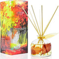LOVSPA Reed Diffuser Set, Sugar & Spice Scented Oil Diffuser by LOVSPA