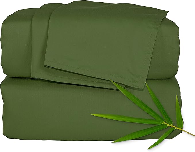Pure Bamboo King Sheets, Genuine 100% Organic Viscose Derived from Bamboo Bed by PureBamboo