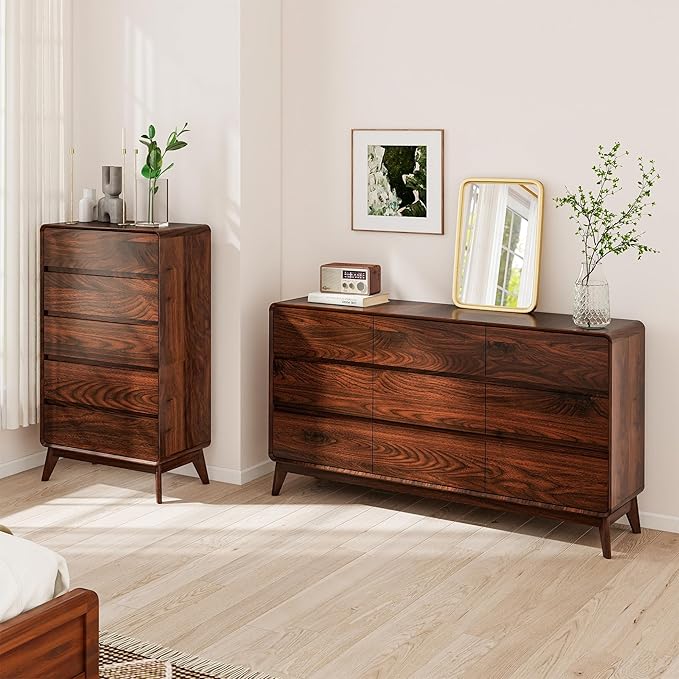 50" Tall Dresser for Bedroom, Vertical Dressers - Image 2