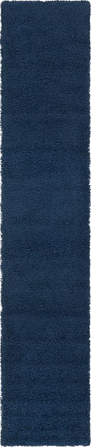 Unique Loom Solid Shag Collection Area Rug - Image 3