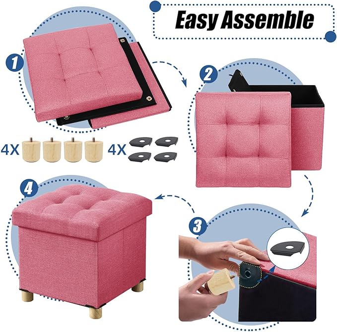 BRIAN & DANY 15 Inches Ottoman - Image 5