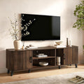 LuxenHome 70 Inch TV Stand, Mid Century Modern TV Stands by LuxenHome