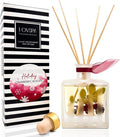 LOVSPA Reed Diffuser Set, Holiday Red Currant & Woods Scented Oil Diffuser by LOVSPA
