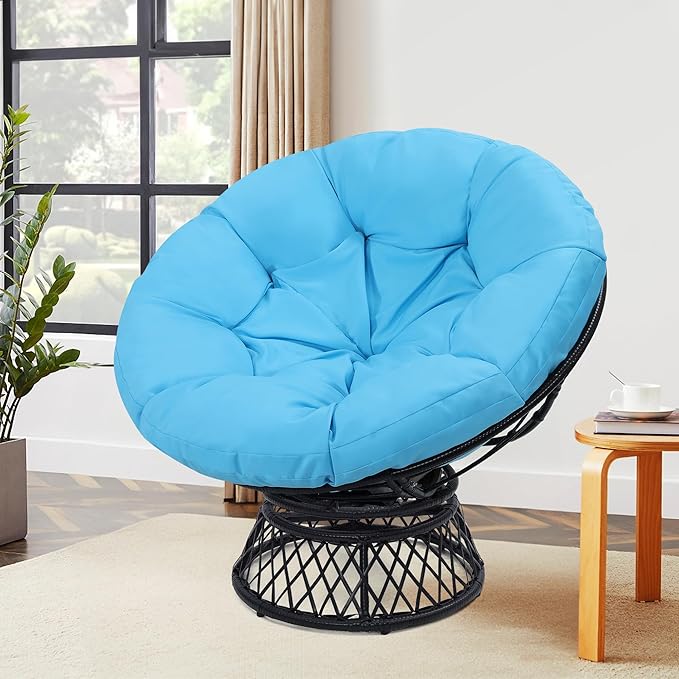 46" Giant Oversized Rattan Papasan Chair - Image 6