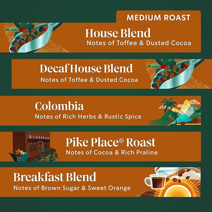 Starbucks Coffee, Keurig K-Cup Pods, Custom Build Your Own Variety Pack - Image 4