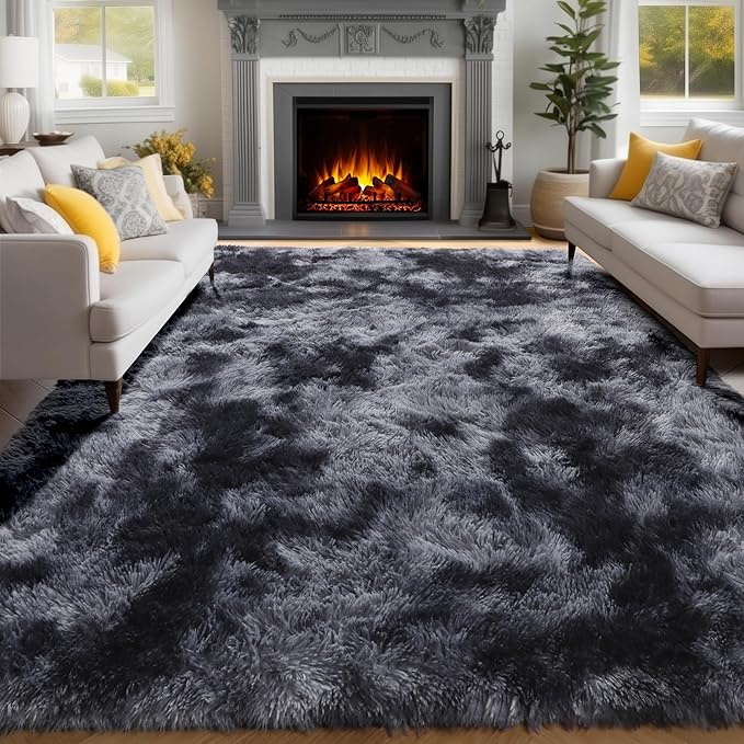PAGISOFE Abstract Soft Shaggy Rugs by PAGISOFE
