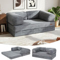 COMAX 4-in-1 Futon Sofa Bed, Queen Size Foldable Couch by COMAX