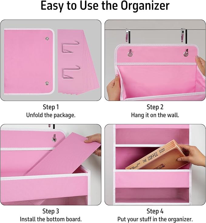 TYMENSH Over The Door Hanging Organizer - Image 5