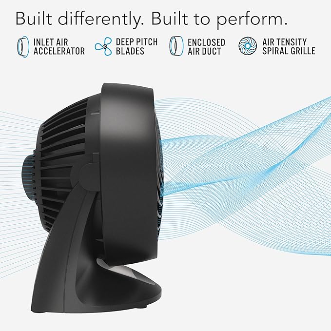 Vornado Small Room Fan | 2 Speed Settings | Adjustable Tilt Head | Air - Image 2