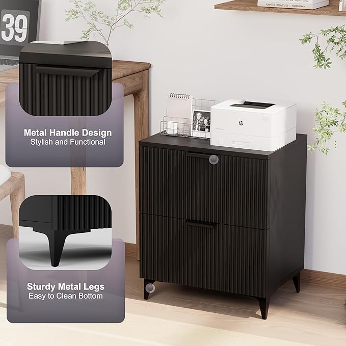 Royal Windsor Small Fluted Nightstand Set of 2 - Image 7