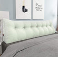 homecozy Wedge Headboard Pillow Dorm Room Reading Pillow Back Support by HOMECOZY