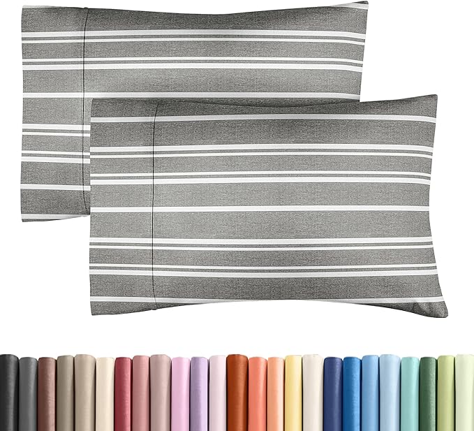 King Pillow Cases Set of 2 by CGKUnlimited