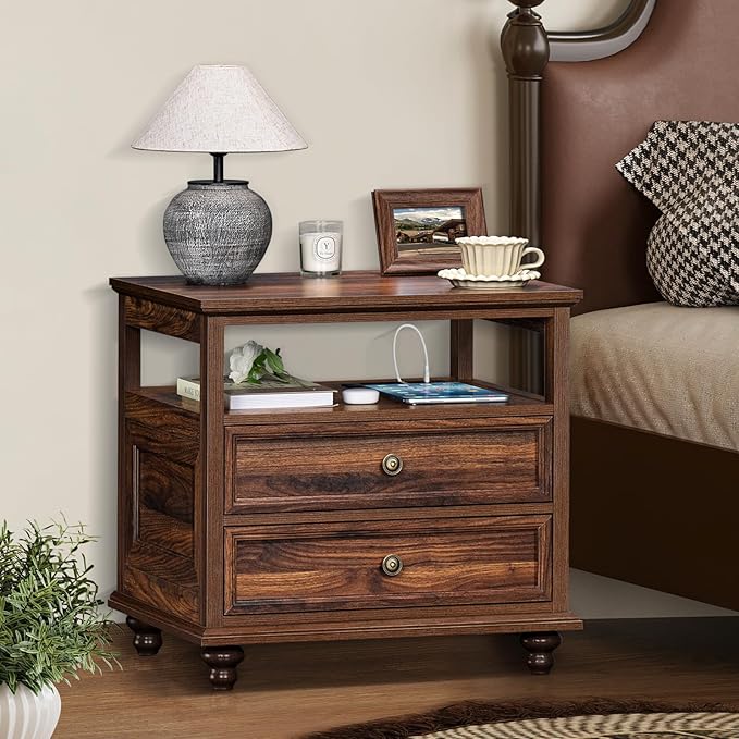 Joaxswe Farmhouse Nightstand - Image 7