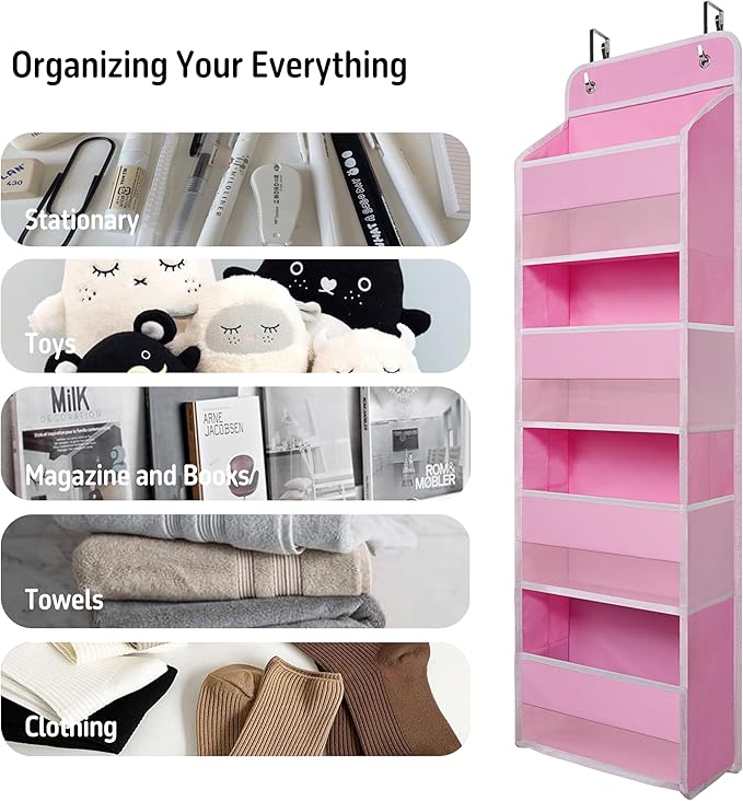 TYMENSH Over The Door Hanging Organizer - Image 6