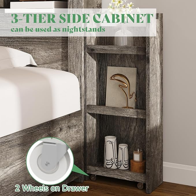 AMERLIFE Full Size Bed Frame - Image 6