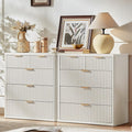 LEYAOYAO Fluted 5 Drawers Dresser by LEYAOYAO-Findtheshiningpointofyourideallife%EF%BC%81