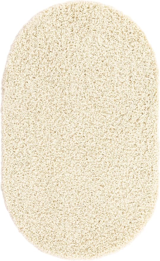 Unique Loom Solid Shag Collection Area Rug - Image 3