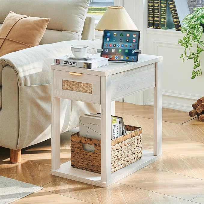 LEYAOYAO Narrow Side Table Set 2 - Image 8