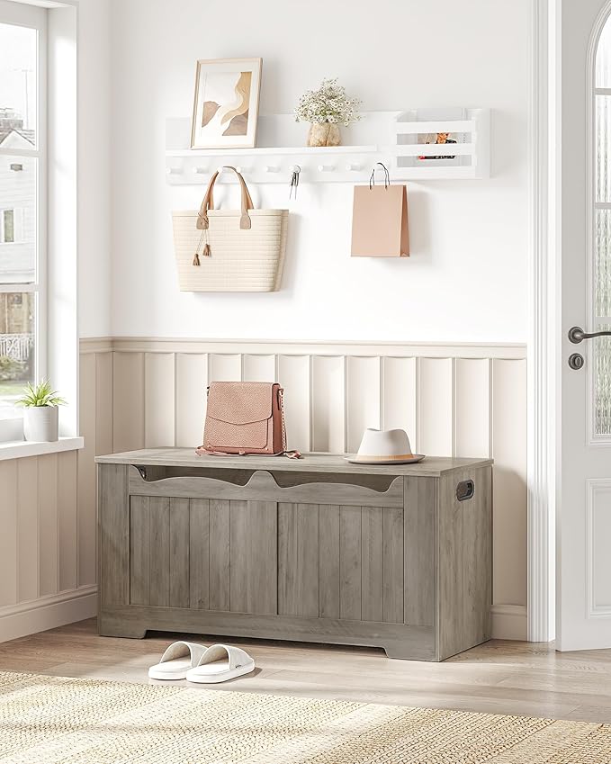 Hzuaneri 39.4" Storage Chest, Storage Bench Trunk - Image 4