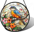 DASTOLL Stained Glass Window Hanging, and Mom 6.3 in by DASTOLL