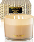 96NORTH Luxury Coconut Soy Candle | Large 3 Wick Jar Candle | Up to 50 Hours by 96NORTH%C2%AE