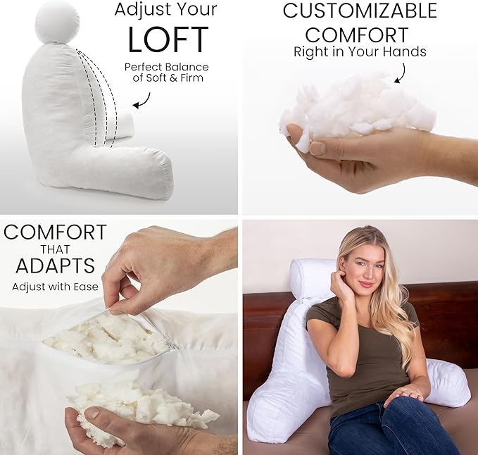 Husband Pillow XXL – Reading Pillow Bed Chair - Image 2
