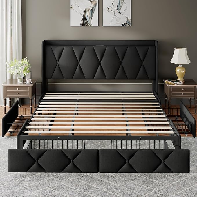 Feonase King Size Bed Frame - Image 7