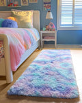 PAGISOFE Machine Washable Rainbow Runner Rugs by PAGISOFE
