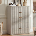 LEYAOYAO Fluted 5 Drawers Dresser by LEYAOYAO-Findtheshiningpointofyourideallife%EF%BC%81