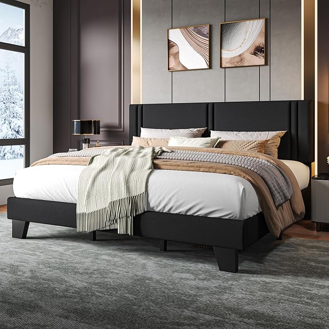 Upholstered King Size Bed Frame - Image 3