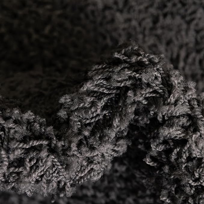 Unique Loom Solid Shag Collection Area Rug - Image 8