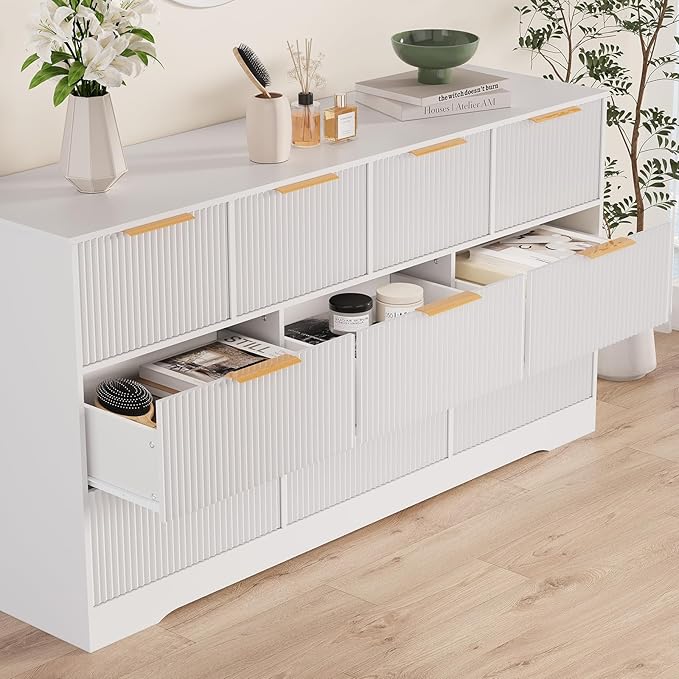 GarveeHome Fluted Dresser for Bedroom - Image 6