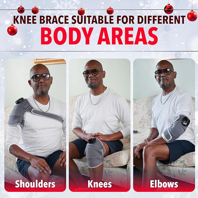 FORTHiQ RED+ Knee Brace with Heat and Red Light Therapy, Knee Massager with 5 - Image 8