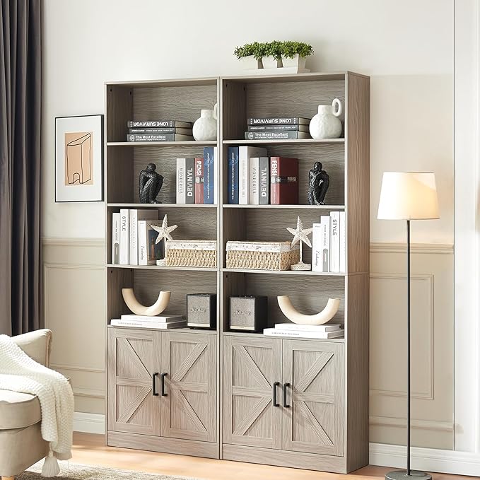 70in Tall Bookshelf 6 Tier Bookcase by RWYHG