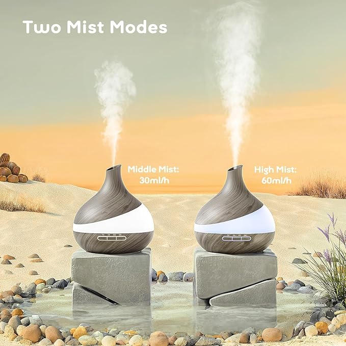 HJTHJT 500ML Essential Oil Diffuser: Aroma Diffuser - Image 5